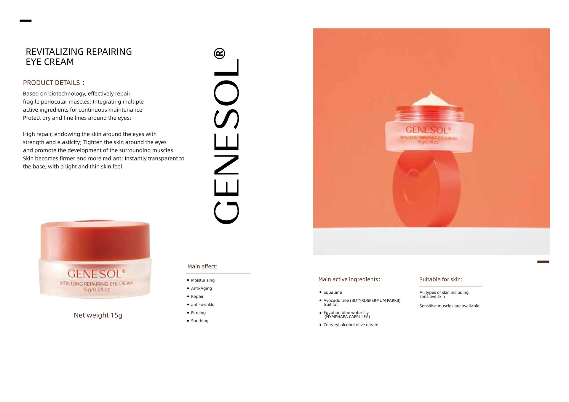 Collagen face cream anti-wrinkle cosmetics manufacturer