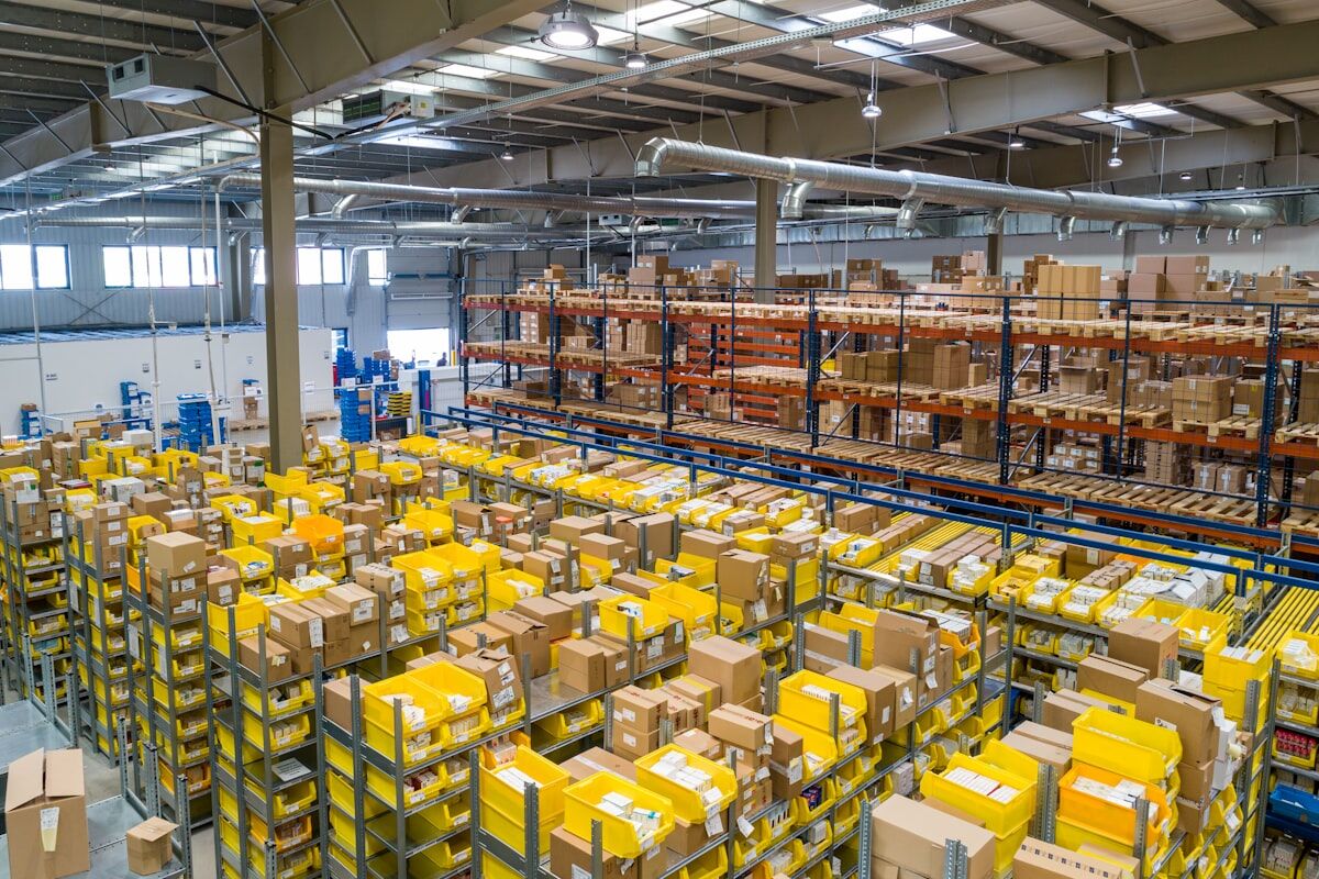Forklift operations in our warehouse